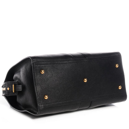 Saint Laurent Sheepskin Small Cabas ChYc Black 4 of 9