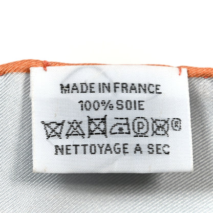 Hermes Silk Aloha Rectangle Scarf Bleu Vert Amande Rose 2 of 6