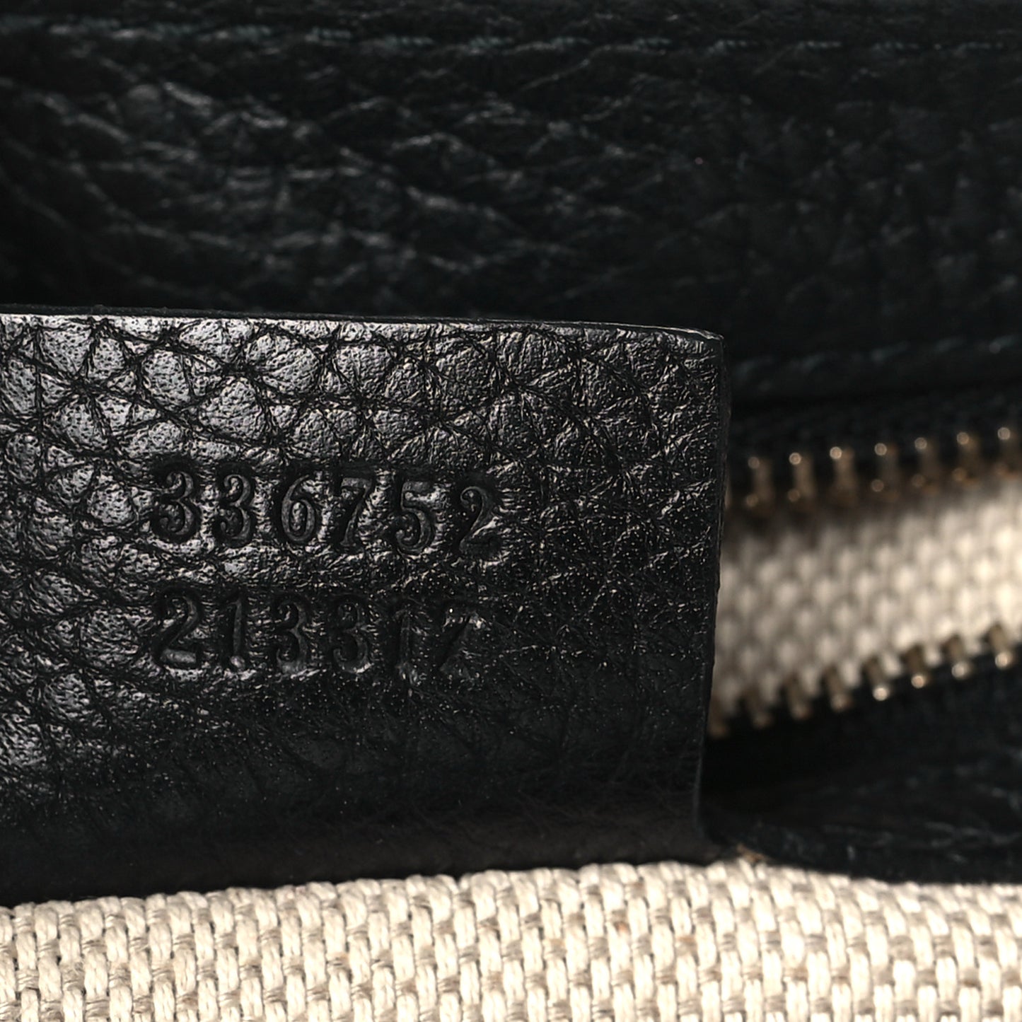 Pebbled Calfskin Medium Soho Flap Crossbody Black