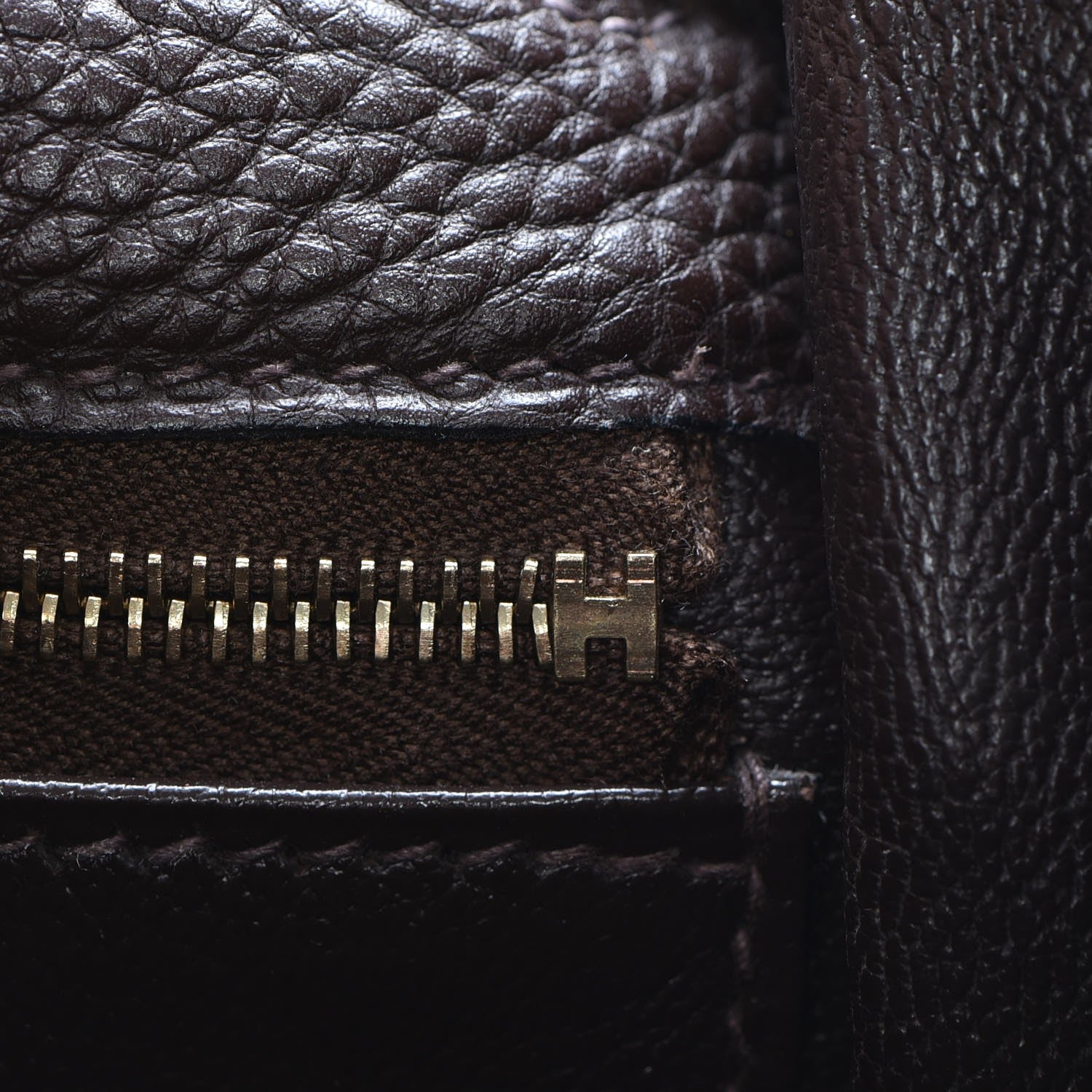 Hermes Togo Kelly Retourne 28 Chocolate 20 of 32