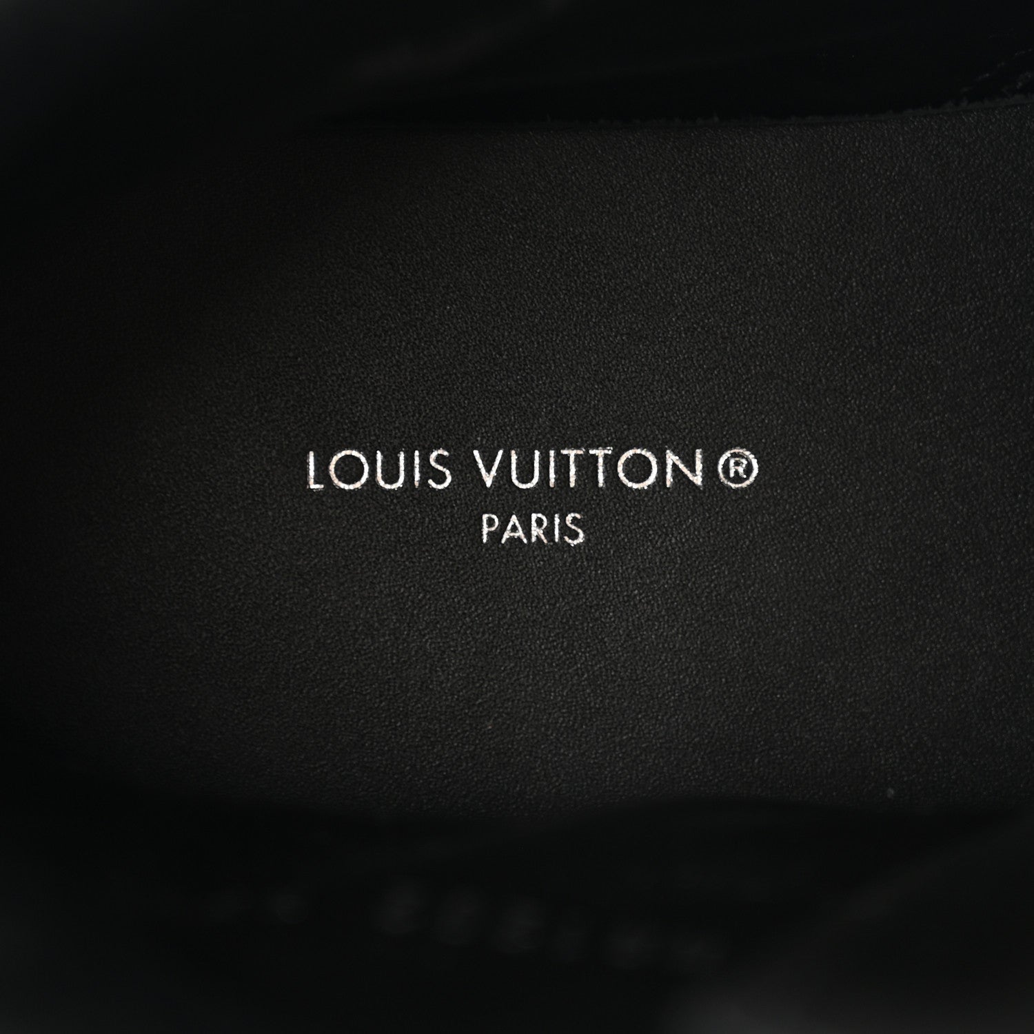 Louis Vuitton Calfskin Patent Monogram Ruby Flat Ranger Boots 37 Black 6 of 8