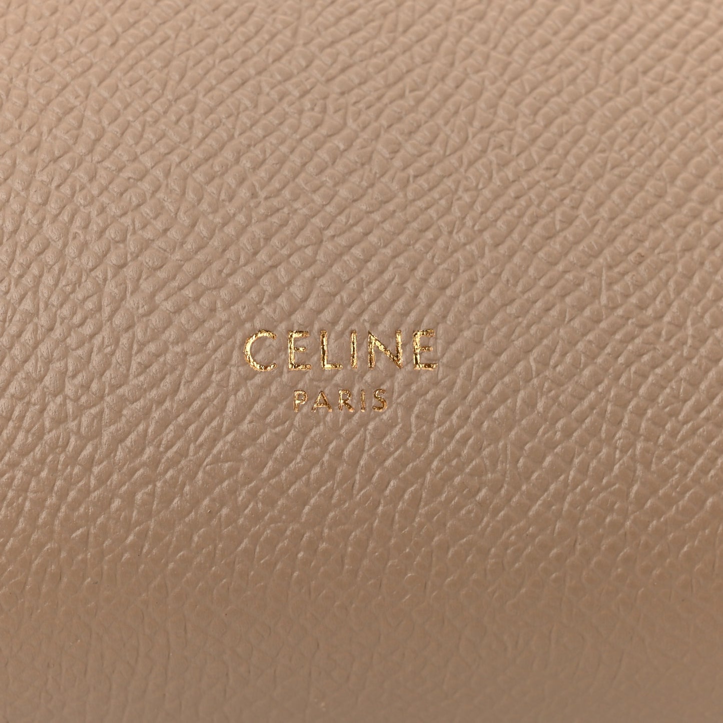 Grained Calfskin Nano Belt Bag Light Taupe