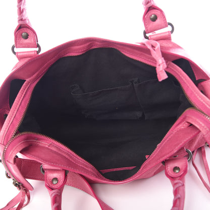Balenciaga Agneau Classic Hardware Town Cyclamen Fucsia 5 of 10