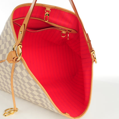Louis Vuitton Damier Azur Delightful MM Pink 8 of 8