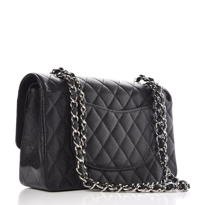 Chanel Caviar Quilted Medium Double Flap Black 4 of 9
