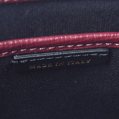 Burberry Derby Calfskin House Check Small Camberley Mahogany Red 9 of 9