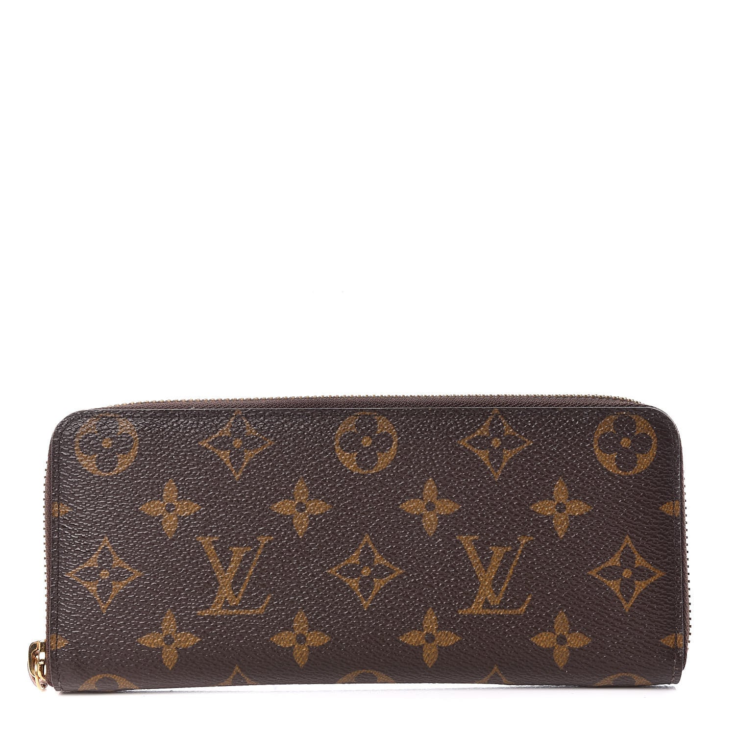 Louis Vuitton Monogram Clemence Wallet Rose Ballerine 1 of 7
