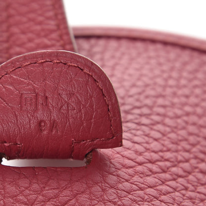 Hermes Taurillon Clemence Evelyne III PM Rubis 8 of 9