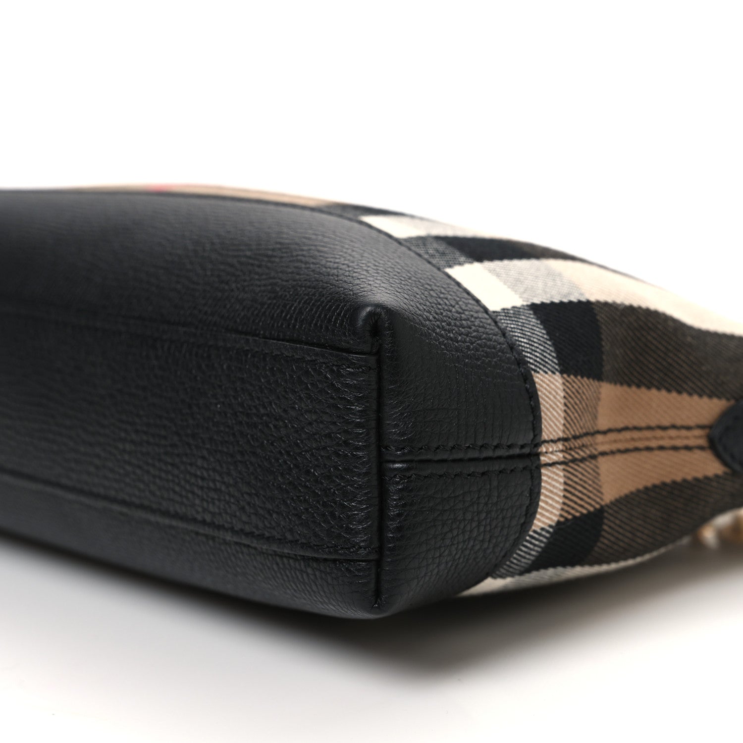 Burberry Derby House Check Abingdon Convertible Clutch Black 11 of 11