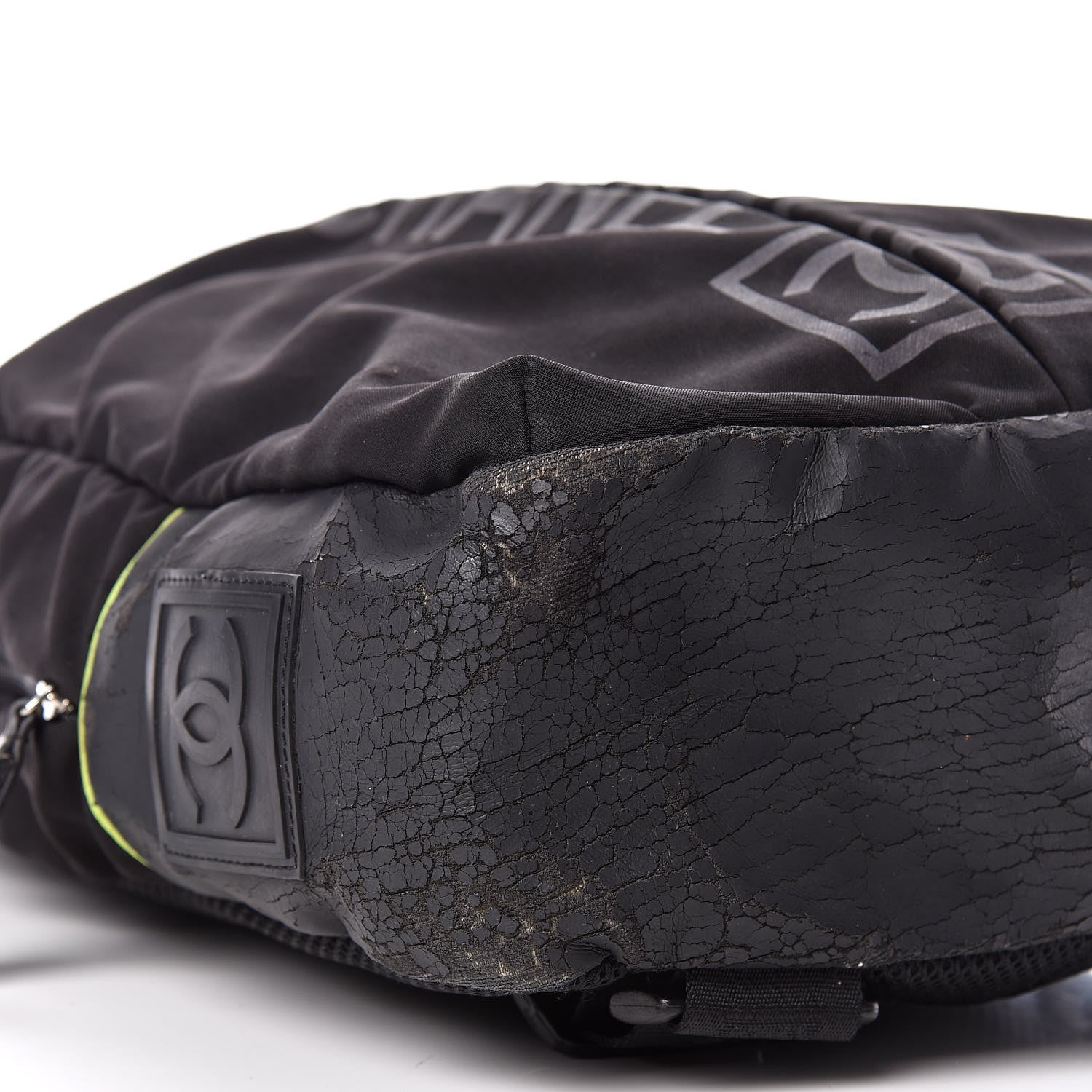 Chanel Nylon CC Backpack Black 6 of 17