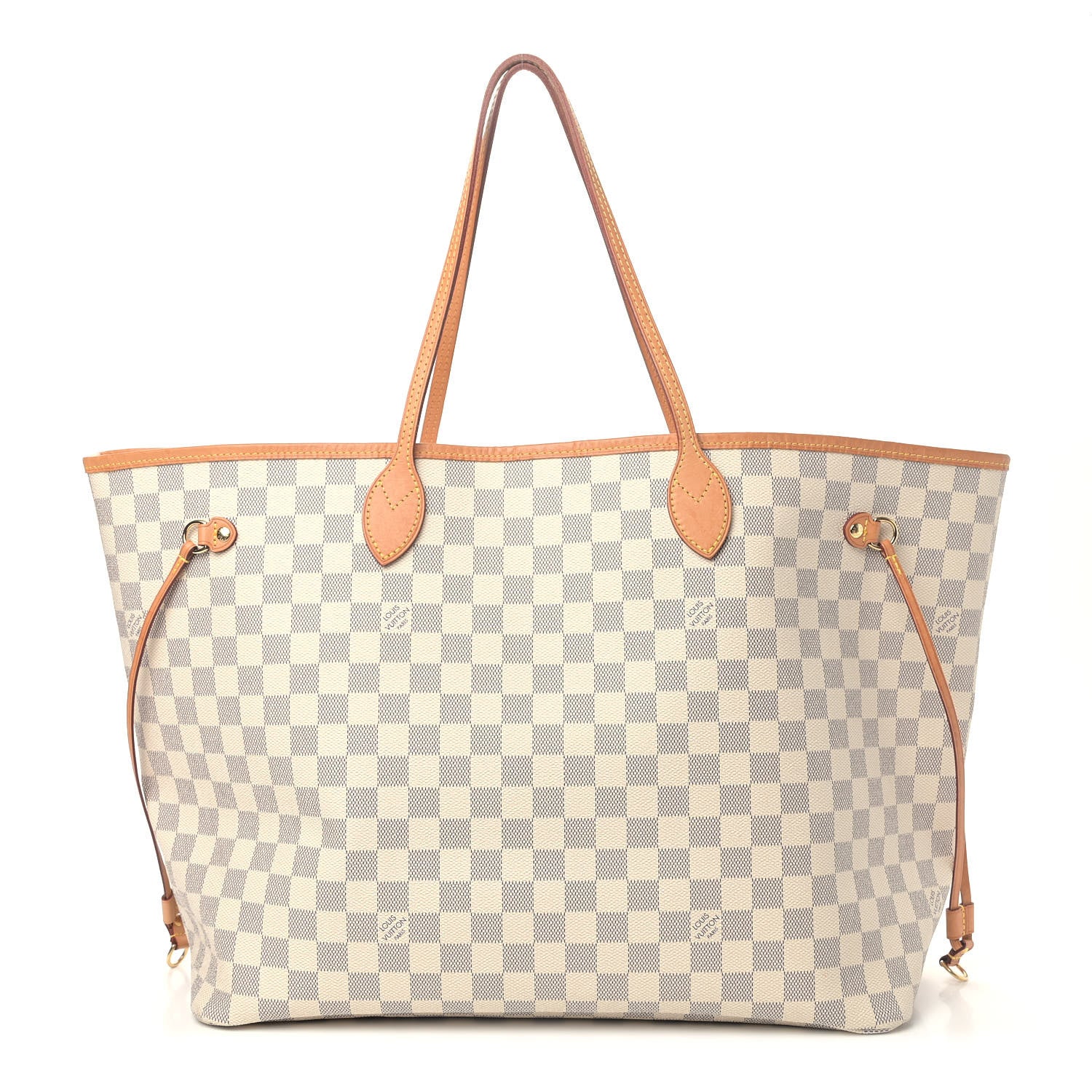 Louis Vuitton Damier Azur Neo Neverfull GM Rose Ballerine 1 of 4