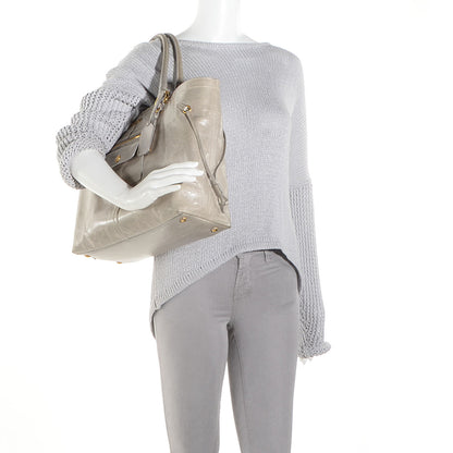 Prada Vitello Shine Tote Nube 2 of 12