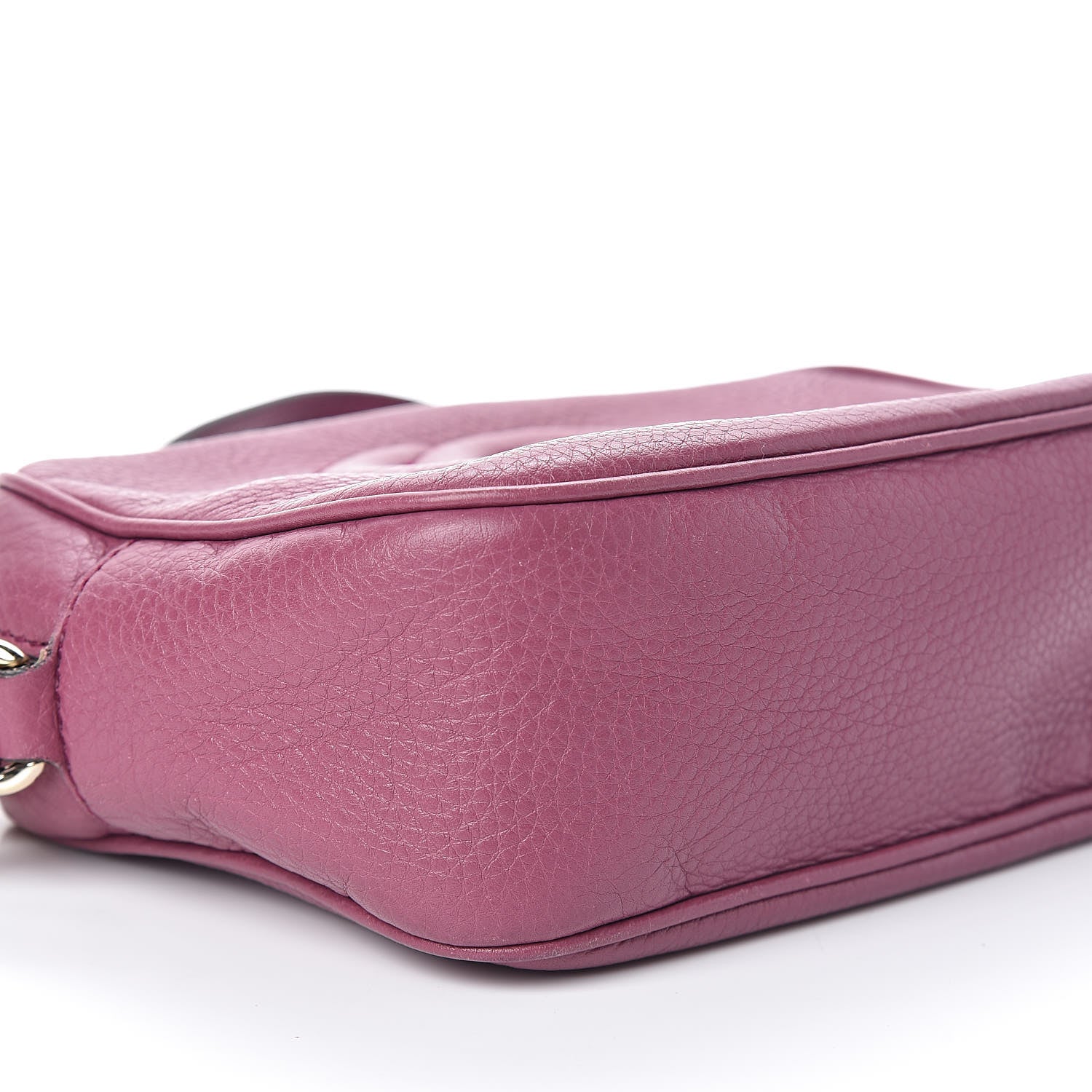 Gucci Pebbled Calfskin Small Soho Disco Bag Peonia Flower 13 of 15