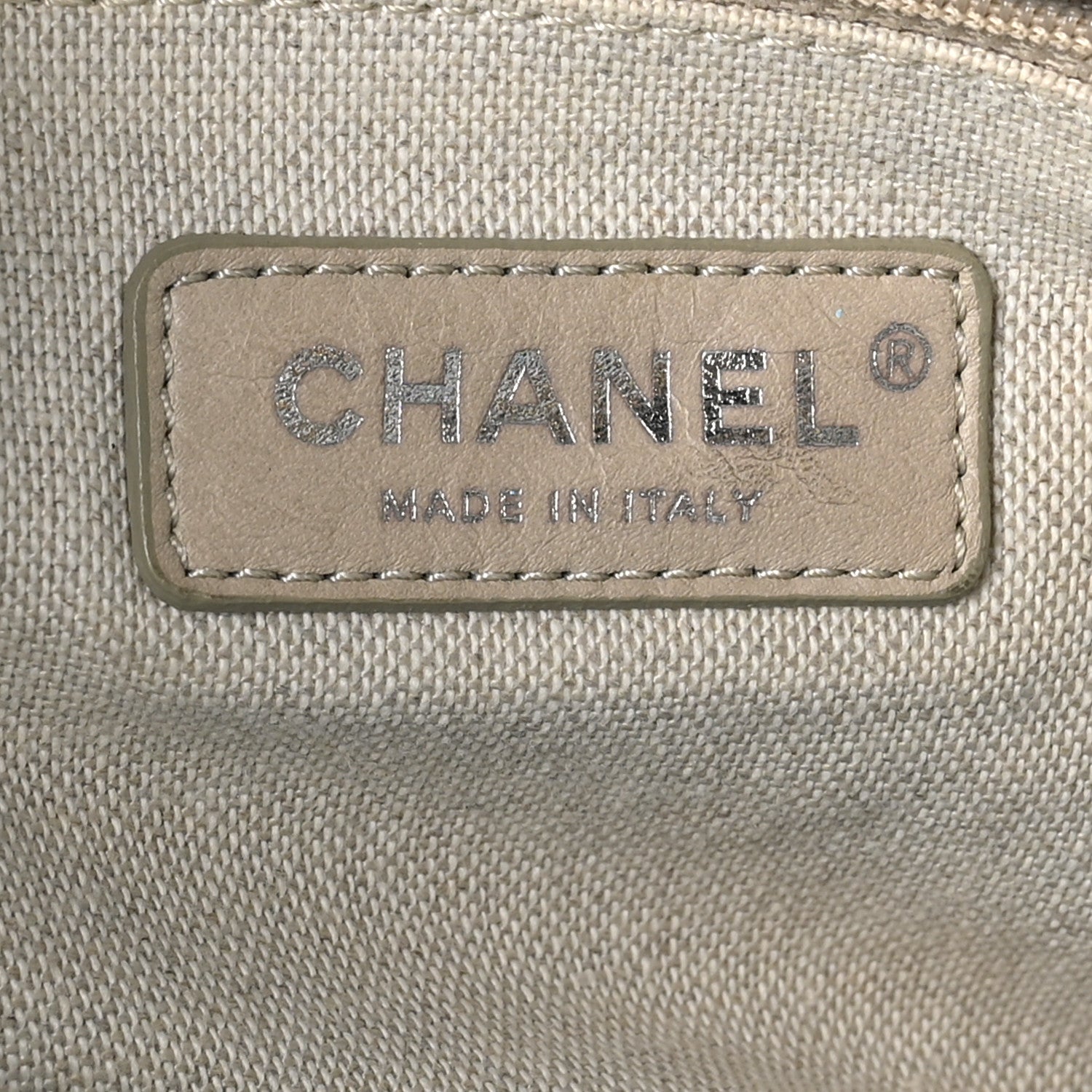 Chanel Mixed Fibers Small Deauville Tote Light Blue 7 of 13