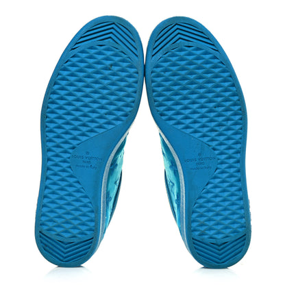 Louis Vuitton Monogram Luxembourg Sneaker 9 Blue 5 of 11