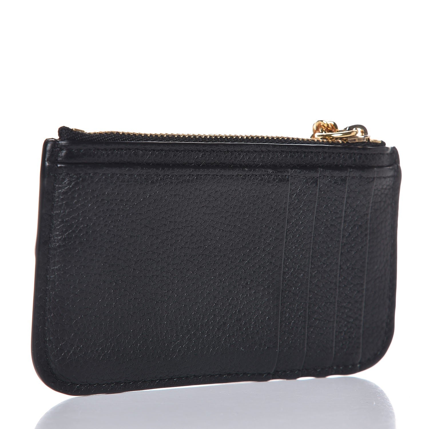 Chloe Grained Calfskin Drew Card Holder Black 3 of 6