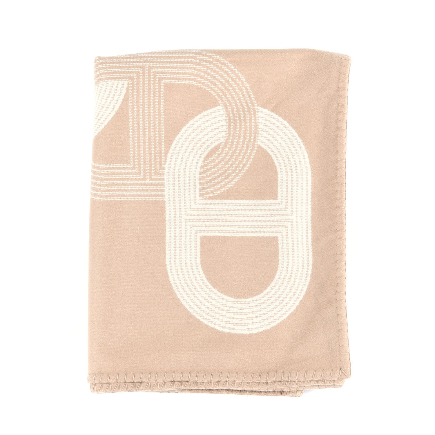 Hermes Wool Circuit 24 Blanket Sable 1 of 4