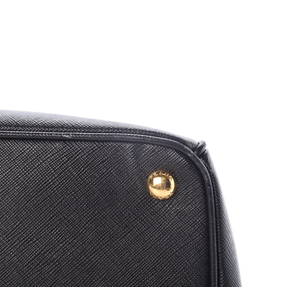 Prada Saffiano Medium Galleria Double Zip Tote Black 13 of 15