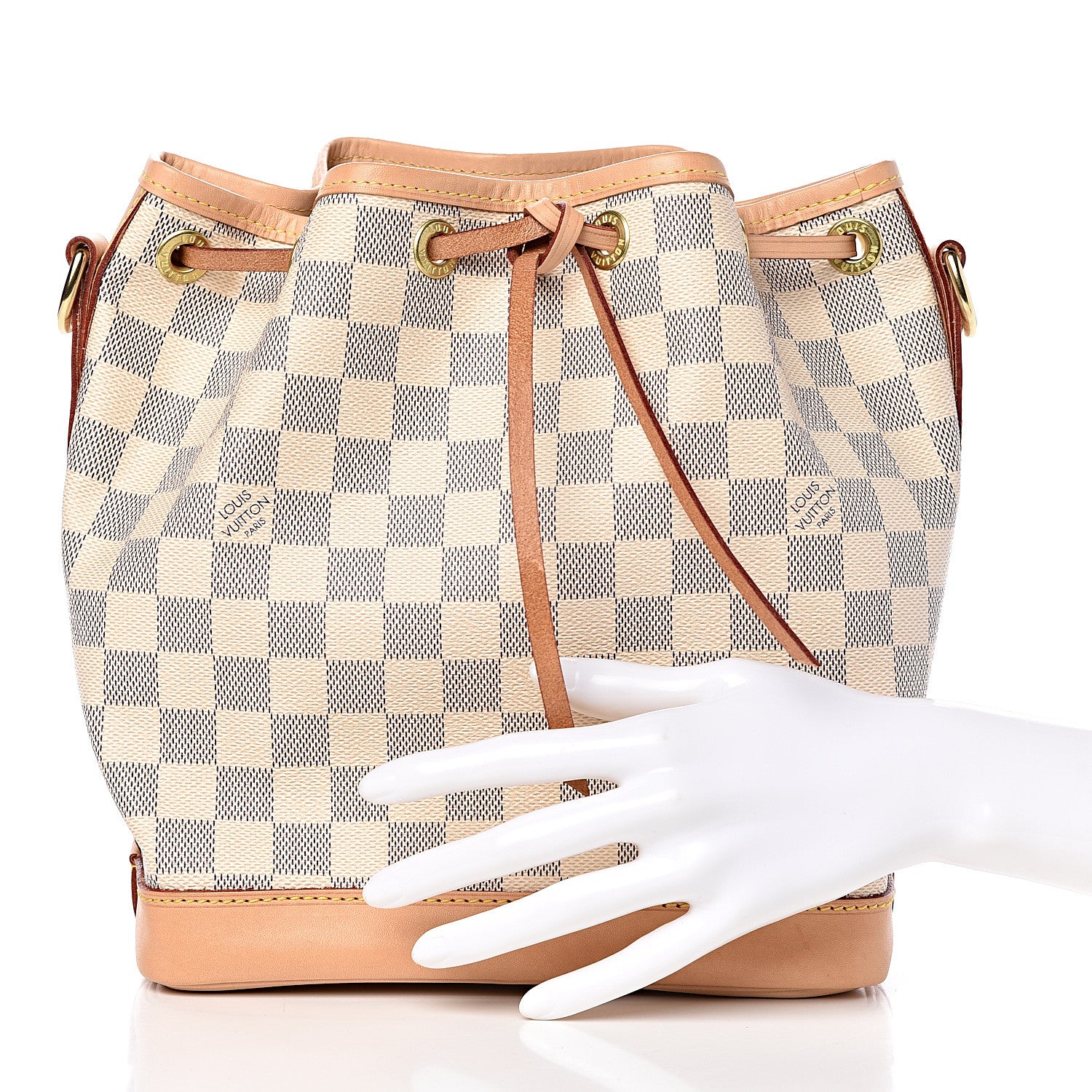 Louis Vuitton Damier Azur Noe BB 2 of 11