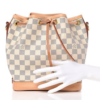 Louis Vuitton Damier Azur Noe BB 2 of 11