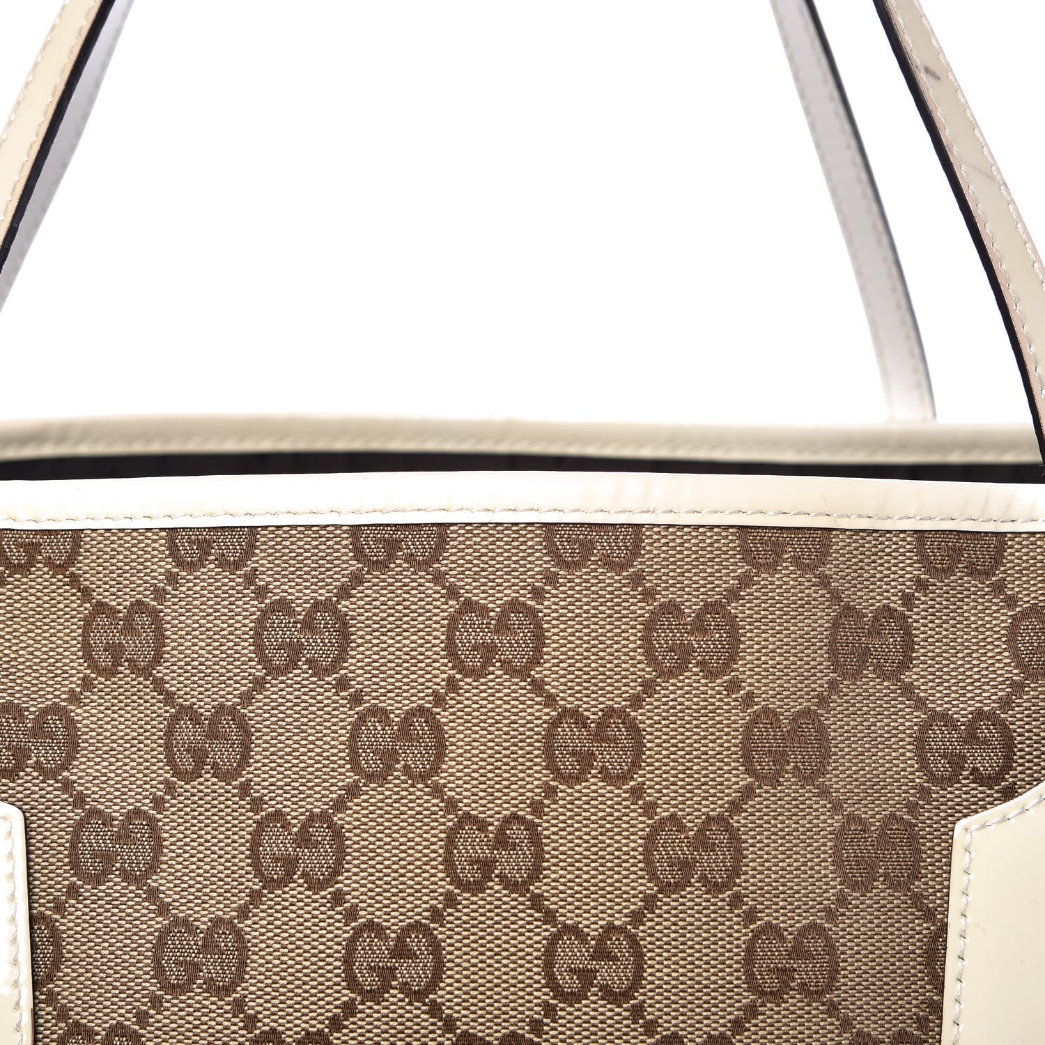 Gucci Monogram Web Large Jolie Tote White 15 of 24