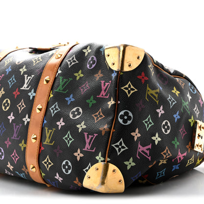 Louis Vuitton Monogram Multicolor Keepall 45 Black 8 of 15