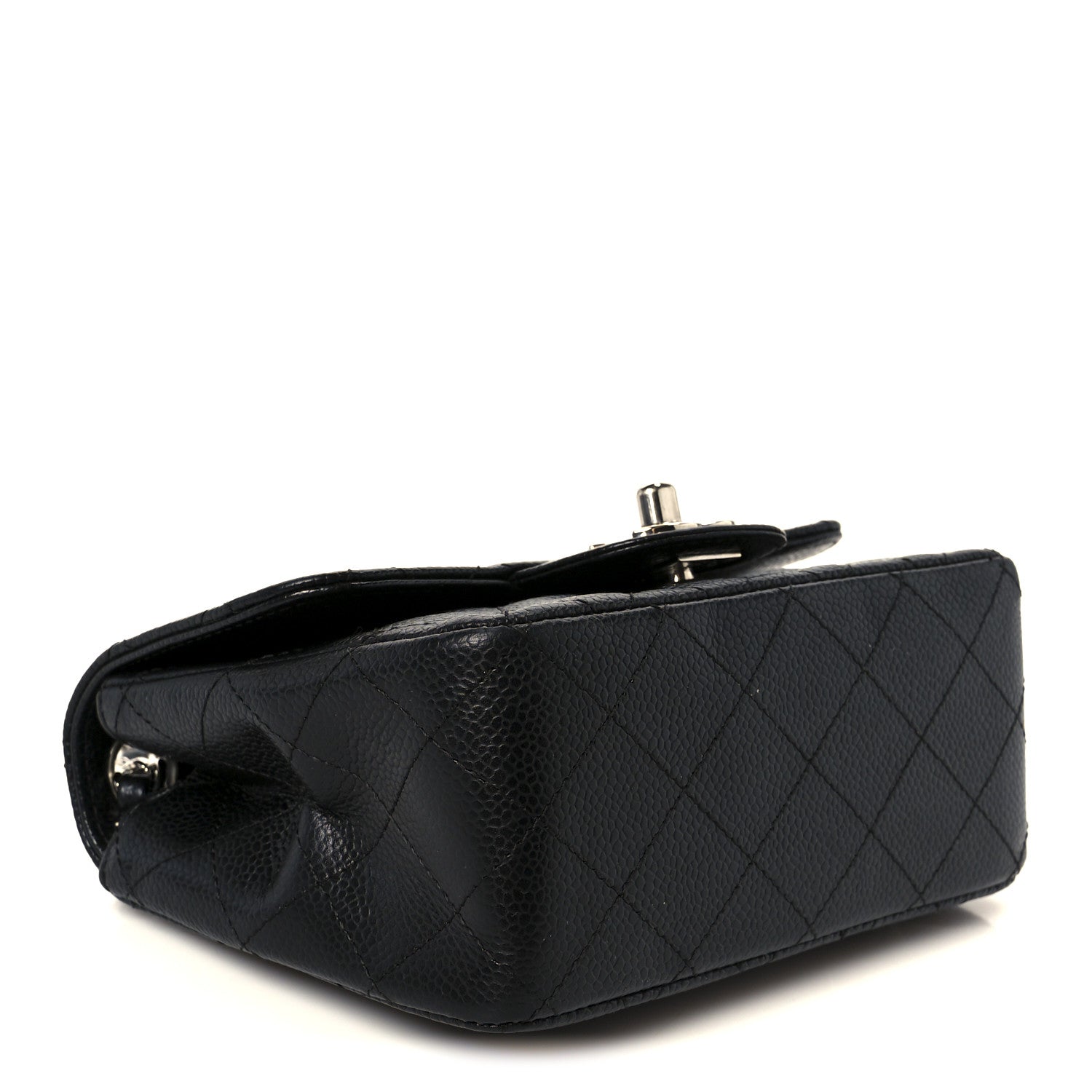 Chanel Caviar Quilted Mini Square Flap Black 4 of 11