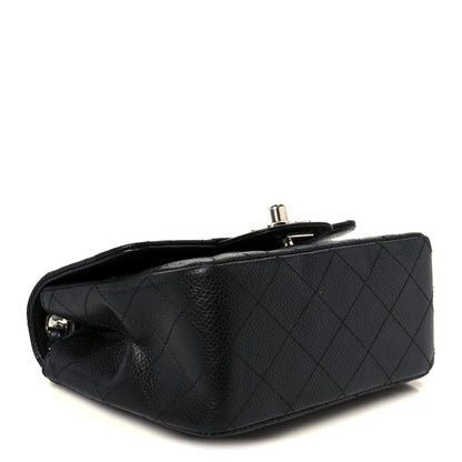 Chanel Caviar Quilted Mini Square Flap Black 4 of 11