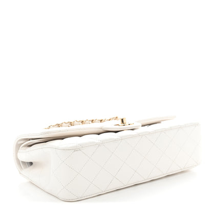 Chanel Caviar Quilted Medium Double Flap White 4 of 11