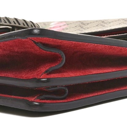 Gucci GG Supreme Monogram Blooms Medium Dionysus Shoulder Bag Beige Multicolor Dry Rose 10 of 10