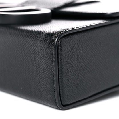 Christian Dior Ultra Matte Grained Calfskin 30 Montaigne Box Bag Black 9 of 11