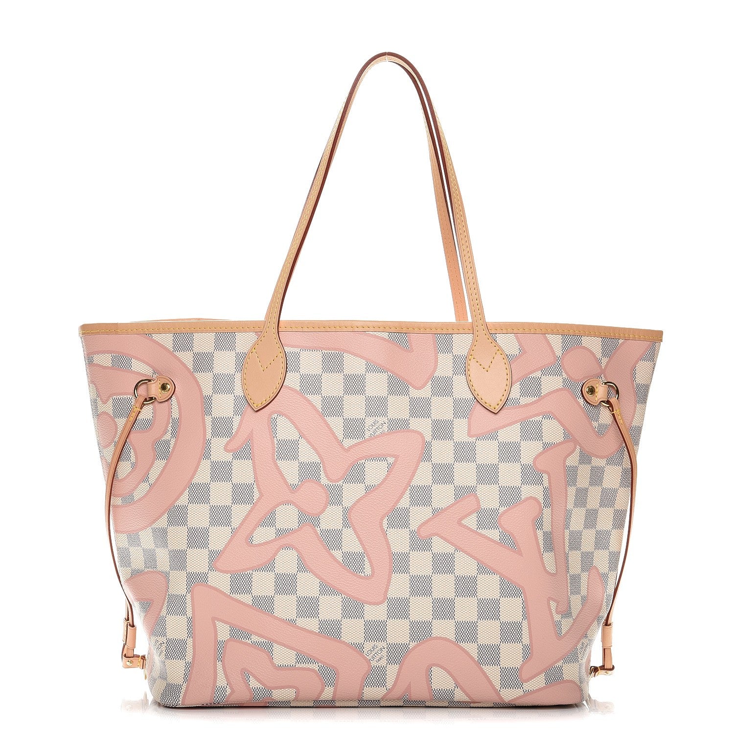 Mikimoto LOUIS VUITTON Damier Azur Tahitienne Neverfull MM 1 of 8