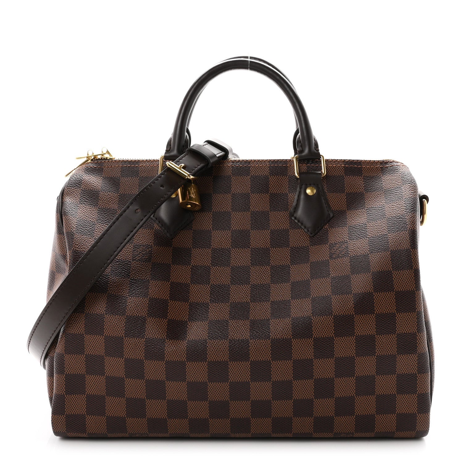 Louis Vuitton Damier Ebene Speedy Bandouliere 30 1 of 10
