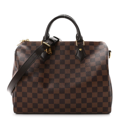 Louis Vuitton Damier Ebene Speedy Bandouliere 30 1 of 10