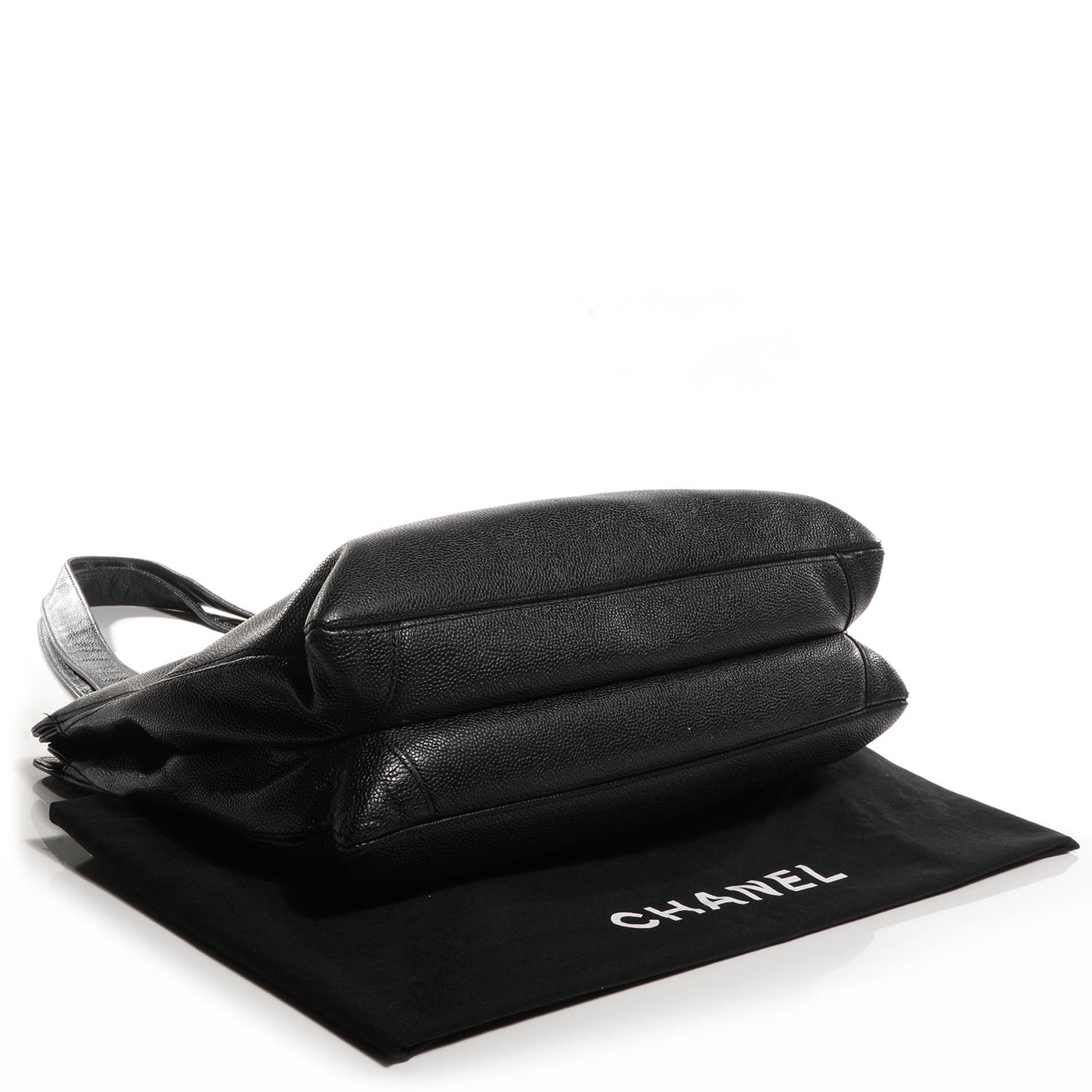 Caviar CC Shoulder Bag Black