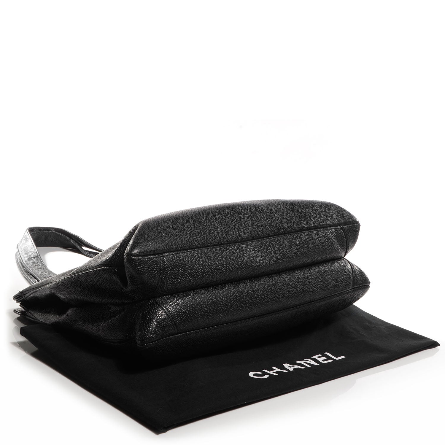 Chanel Caviar CC Shoulder Bag Black 4 of 8