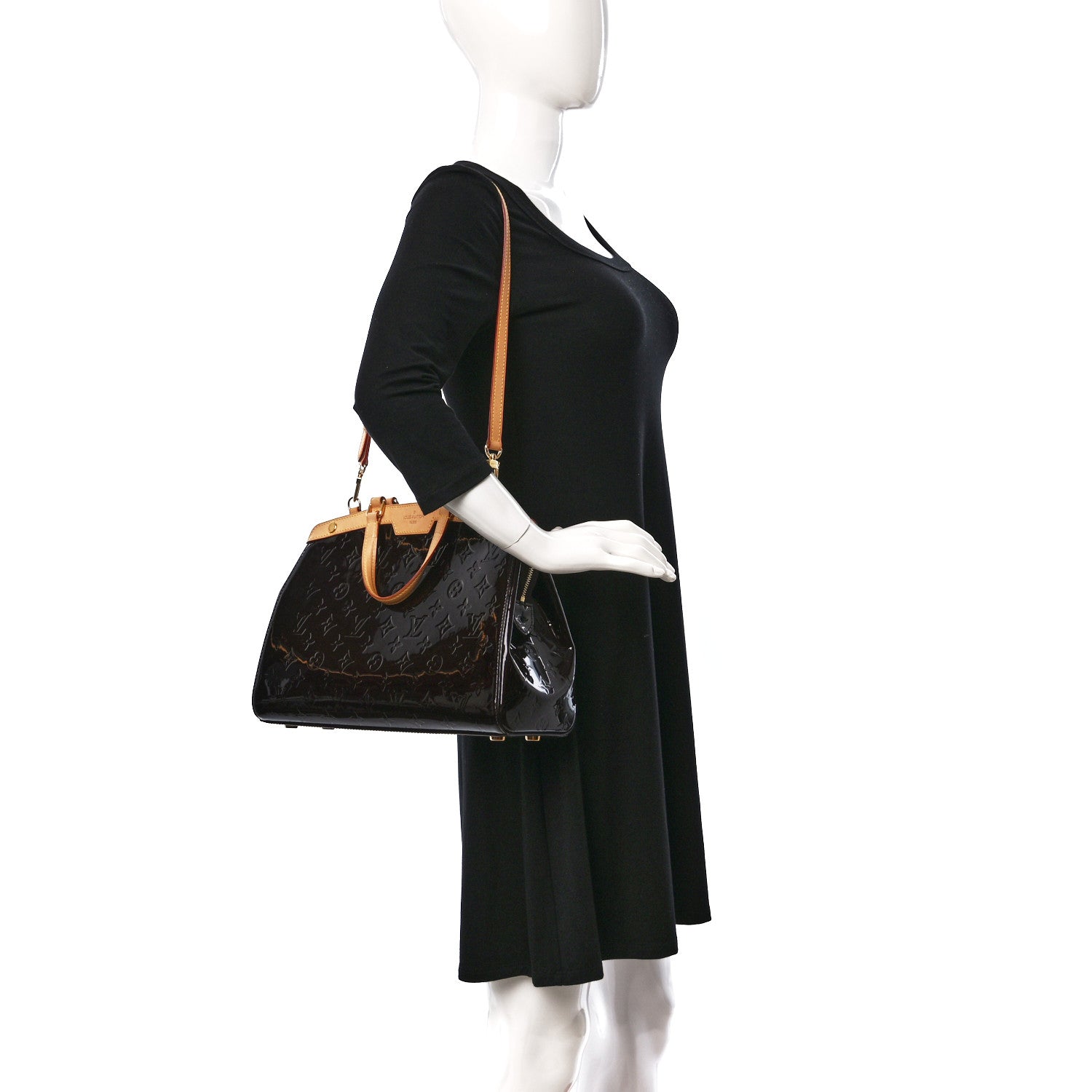 Louis Vuitton Vernis Brea MM Amarante 2 of 8
