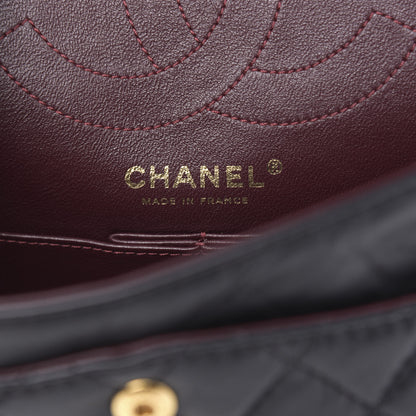 Chanel Aged Calfskin Quilted 2.55 Reissue 225 Flap Black 6 of 12