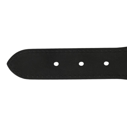Christian Dior Canvas Embroidered Large Book Belt 80 32 Black Beige 3 of 7