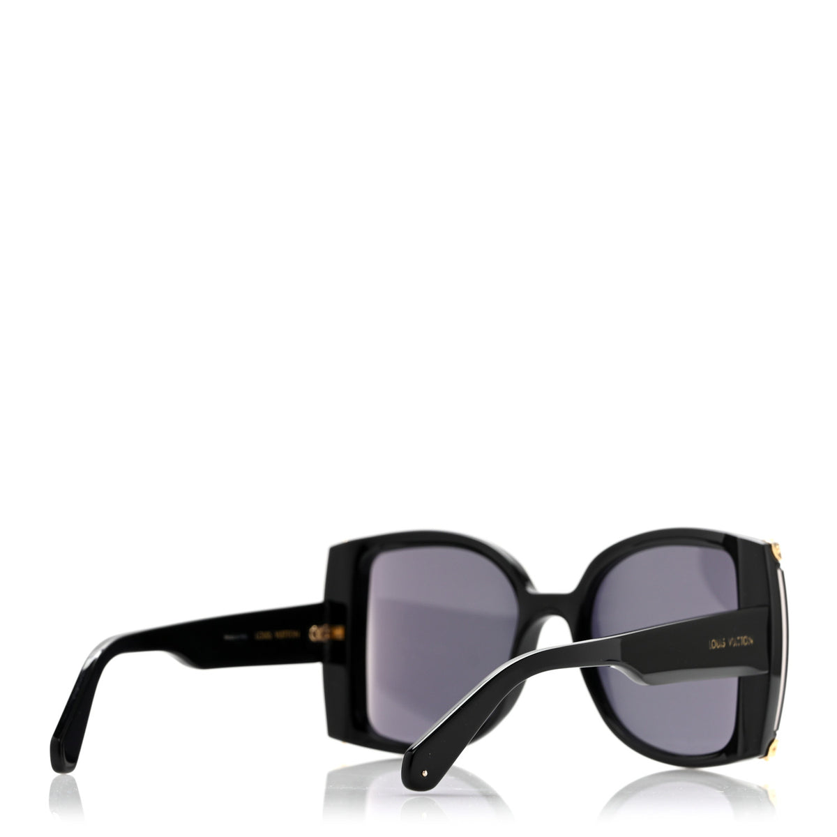 Louis Vuitton Acetate Nylon In The Mood For Love Sunglasses Z1294W Black 4 of 7