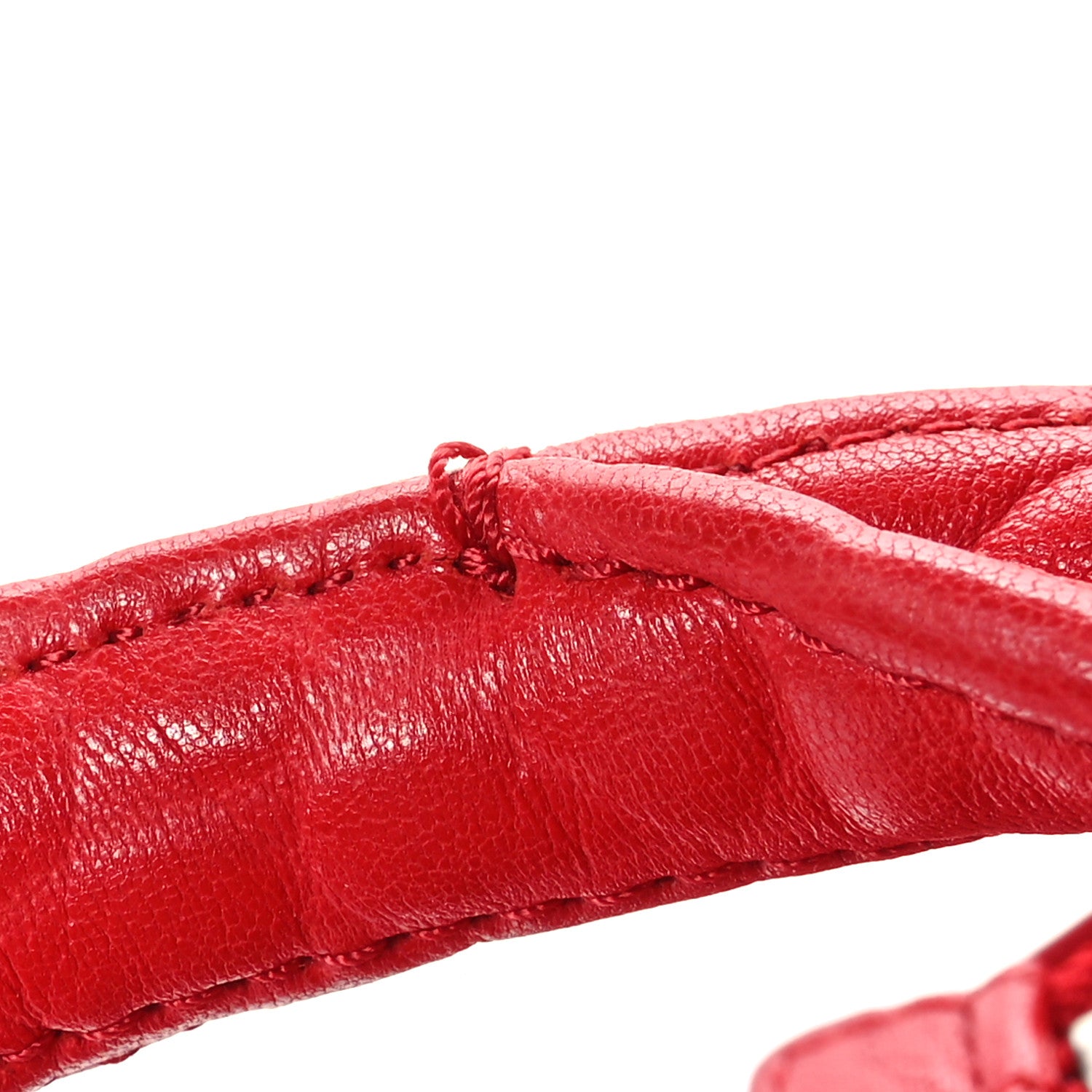 Alexander Wang Pebbled Lambskin Rockie Red Silver Hardware 11 of 12