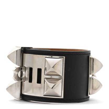 Hermes Box Collier de Chien CDC Bracelet S Black 3 of 5