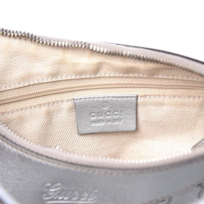Gucci Guccissima Medium D Gold Hobo Silver 6 of 20