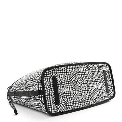 MCM Visetos Large Liz Reversible Shopper Tote Black 8 of 19