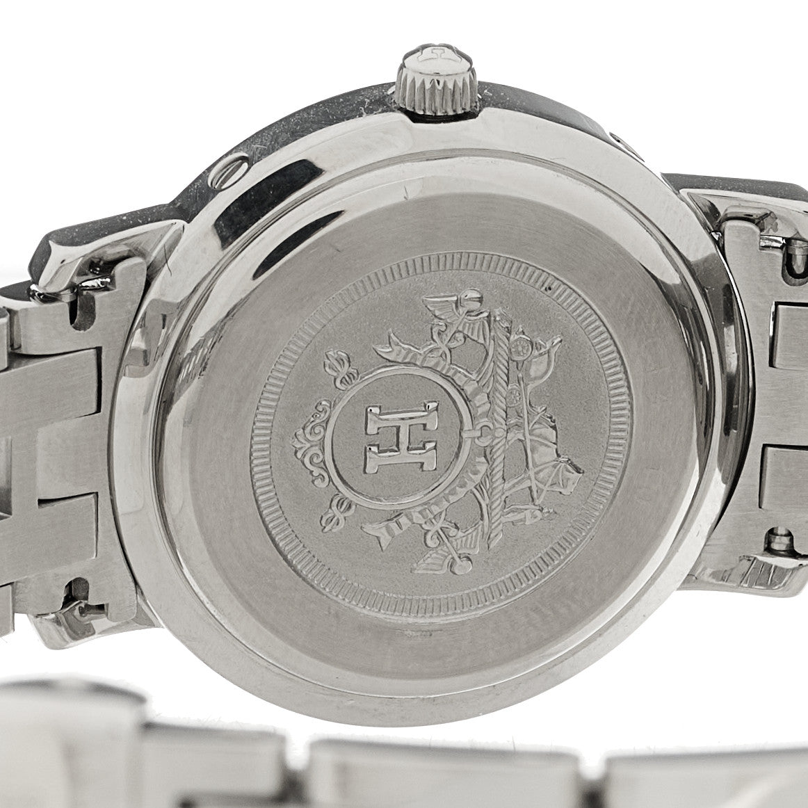 Stainless Steel 24mm Clipper Quartz Watch Grey