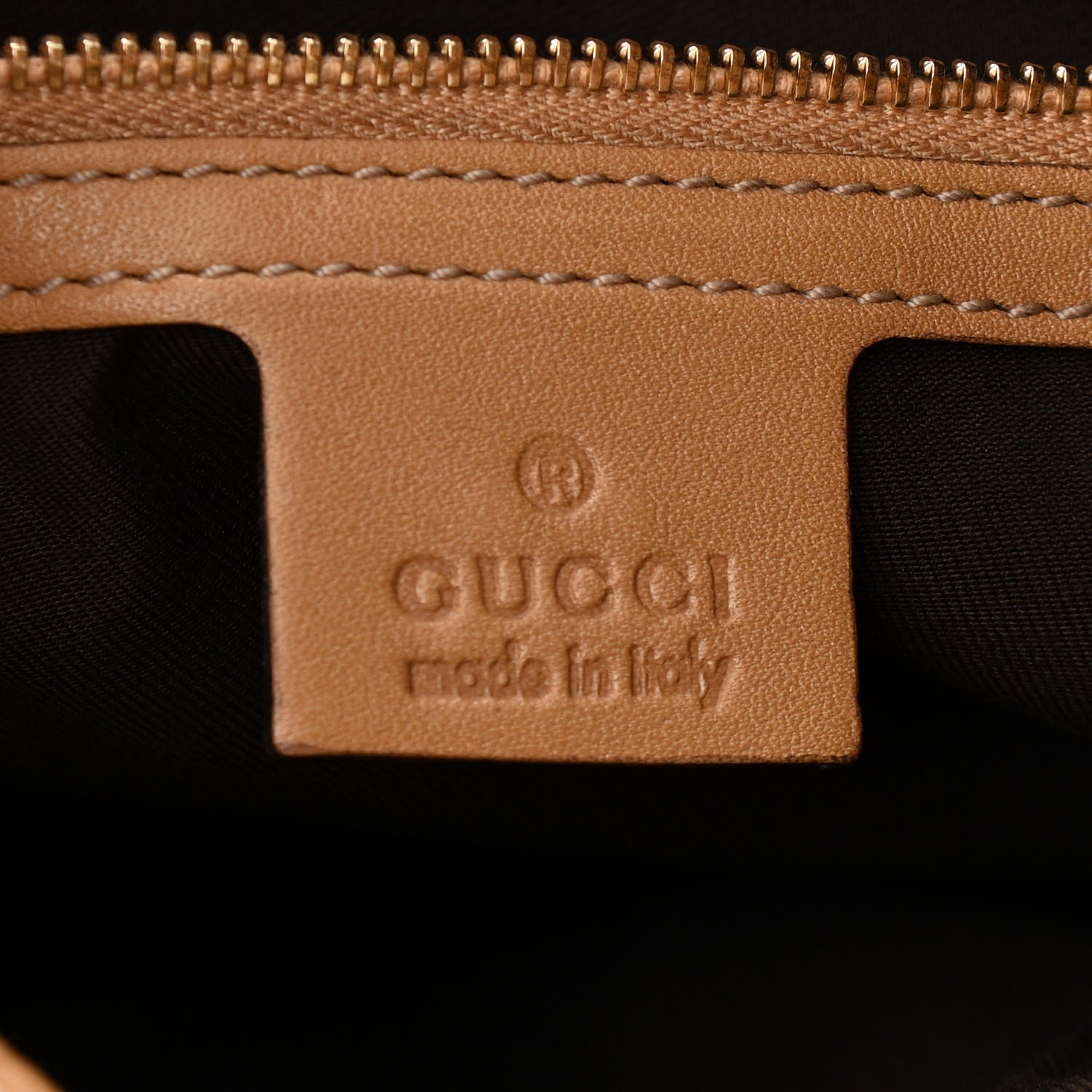 Gucci Suede Studded Jackie O Bouvier Hobo Light Brown 6 of 10