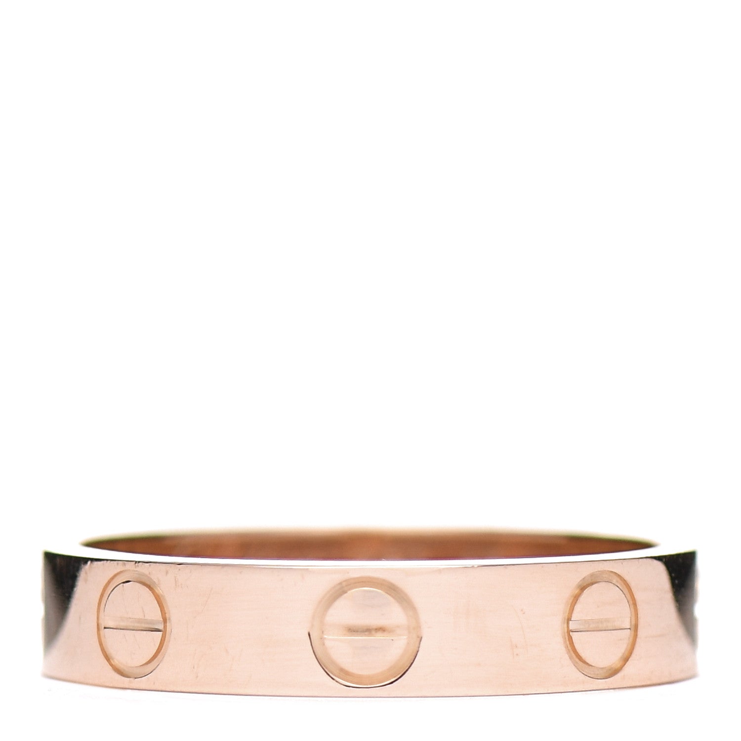 Cartier 18K Pink Gold 3.5mm LOVE Wedding Band Ring 49 5 1 of 4