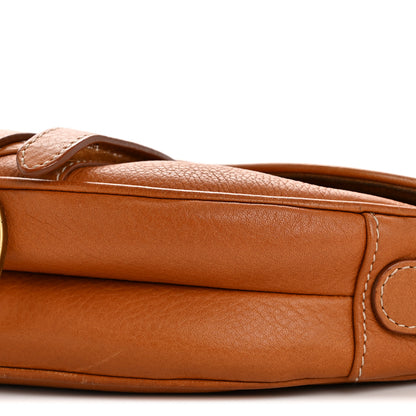 Christian Dior Calfskin Saddle Bag Tan 10 of 13