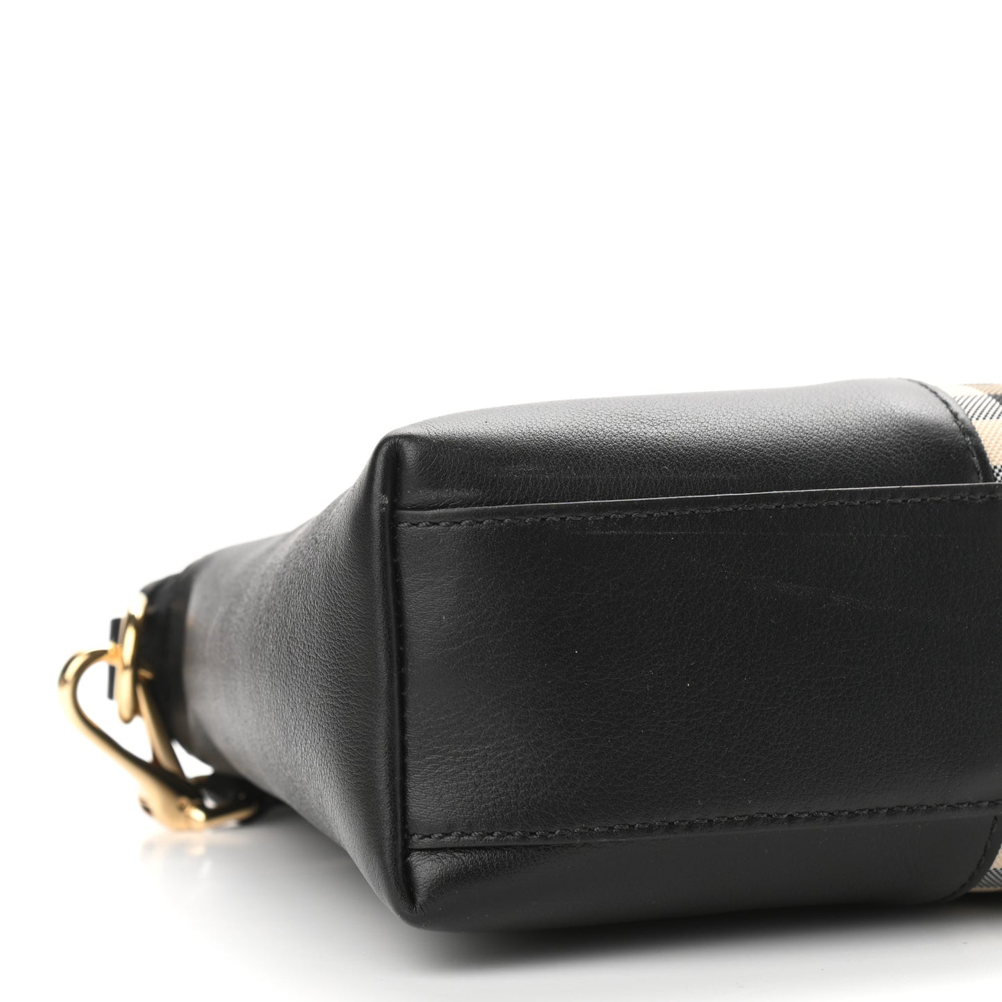 Horseferry Check Small Chichester Crossbody Clutch Bag Black