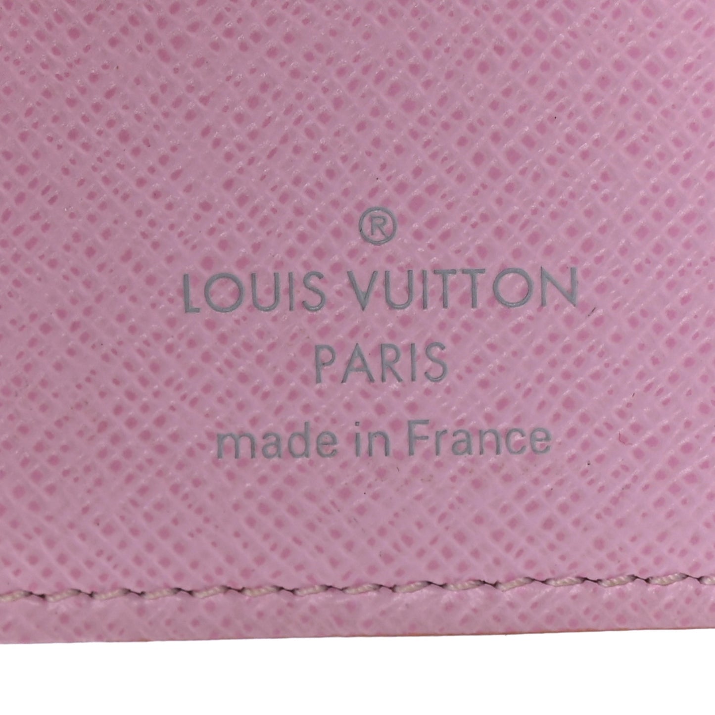 Monogram Multicolor Small Ring Agenda Cover White Litchi